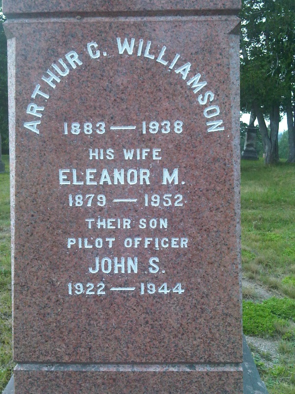 Williamson's Family gravestone