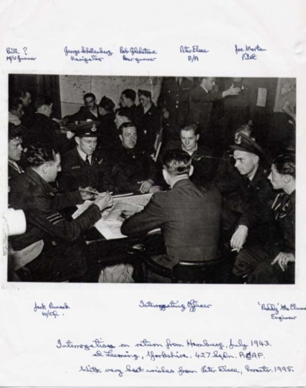Interrogation after Hamburg raid - July 1943
