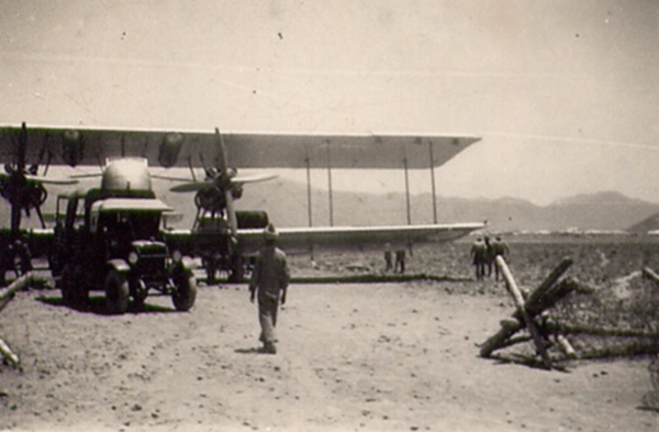older aircraft at Wana, India