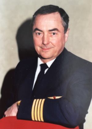 Sask in Air Canada uniform