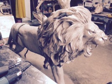 lion right side