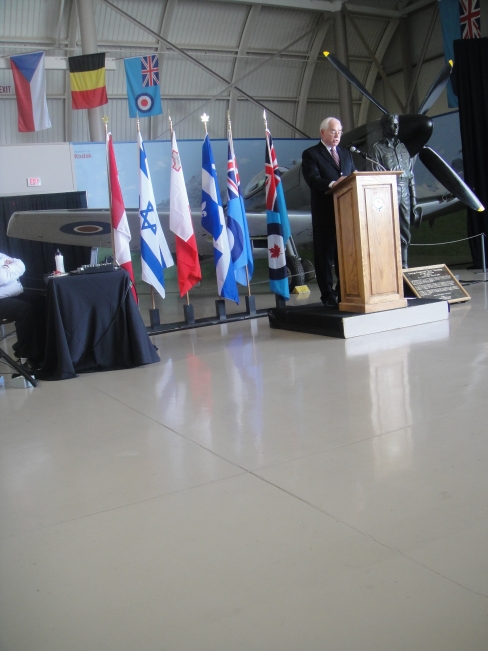 Rick Buerling's Dedication Speech at CWHM for Buzz Buerling statue
