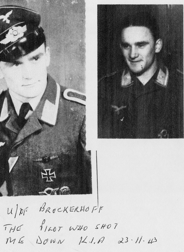 Luftwaffe Nightfighter pilot who shot down 