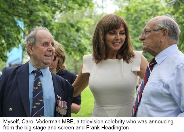 Harry, Carol Voderman, Frank Headington 