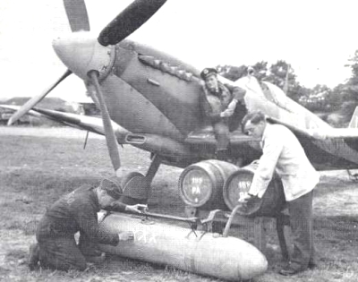 Filling the drop tanks