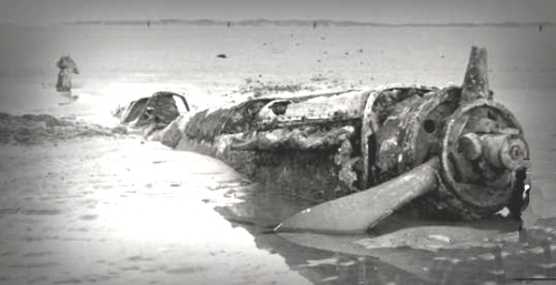 Spitfire in the Mud