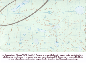 Map of Lake Shannon