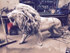 lion left side